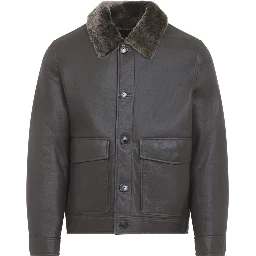 Yves Salomon Leather Jacket