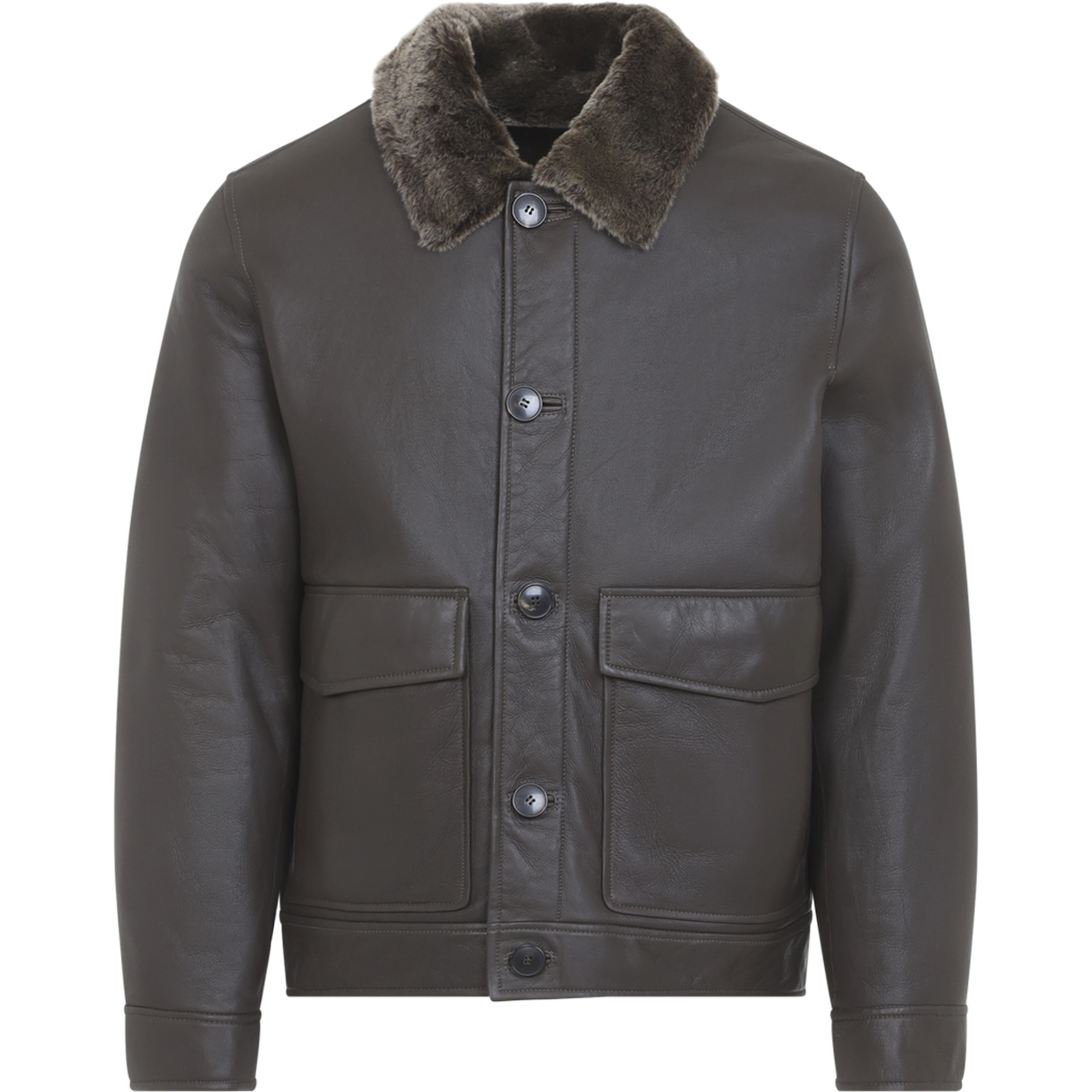 Yves Salomon Leather Jacket