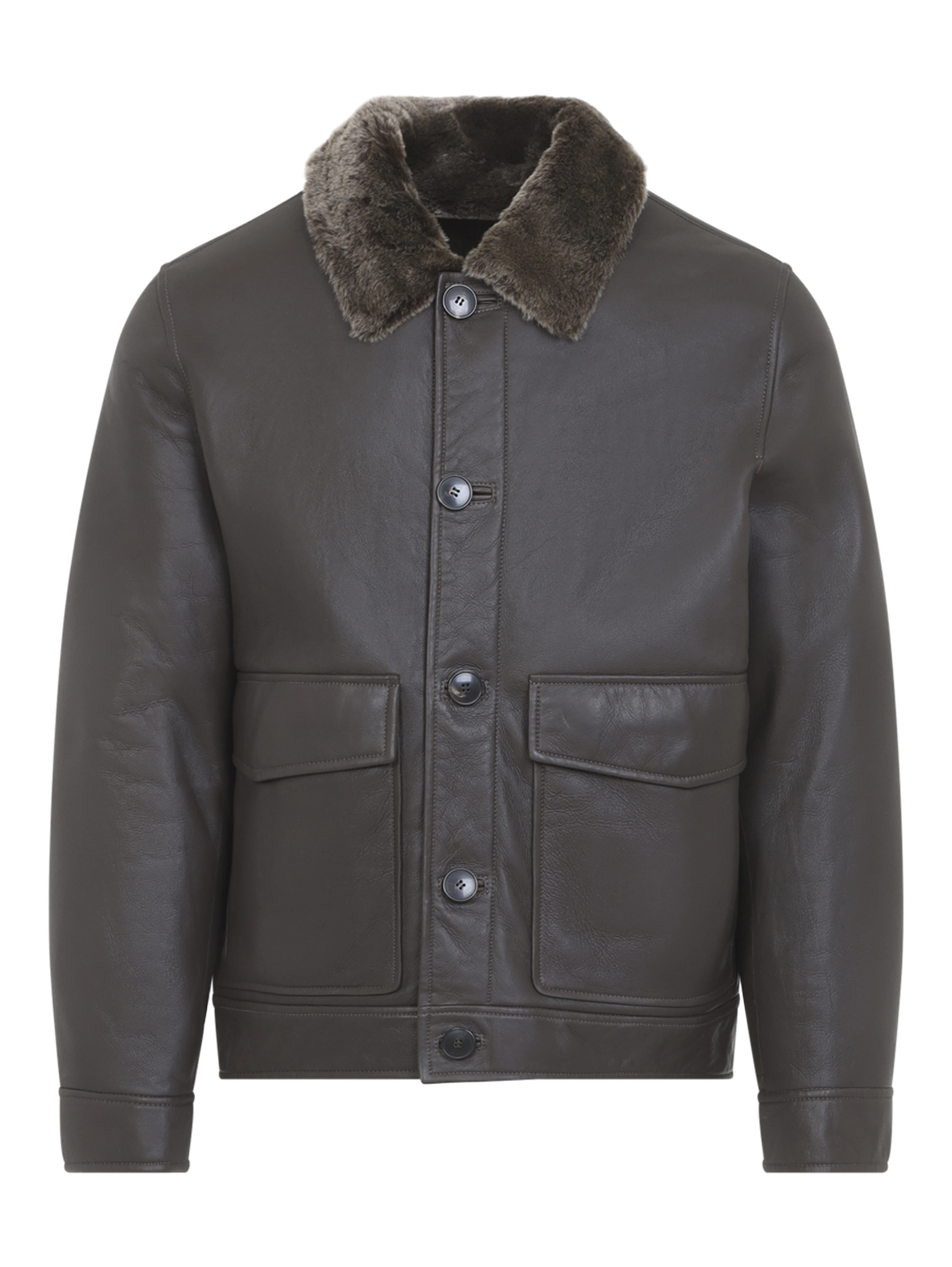 Yves Salomon Leather Jacket