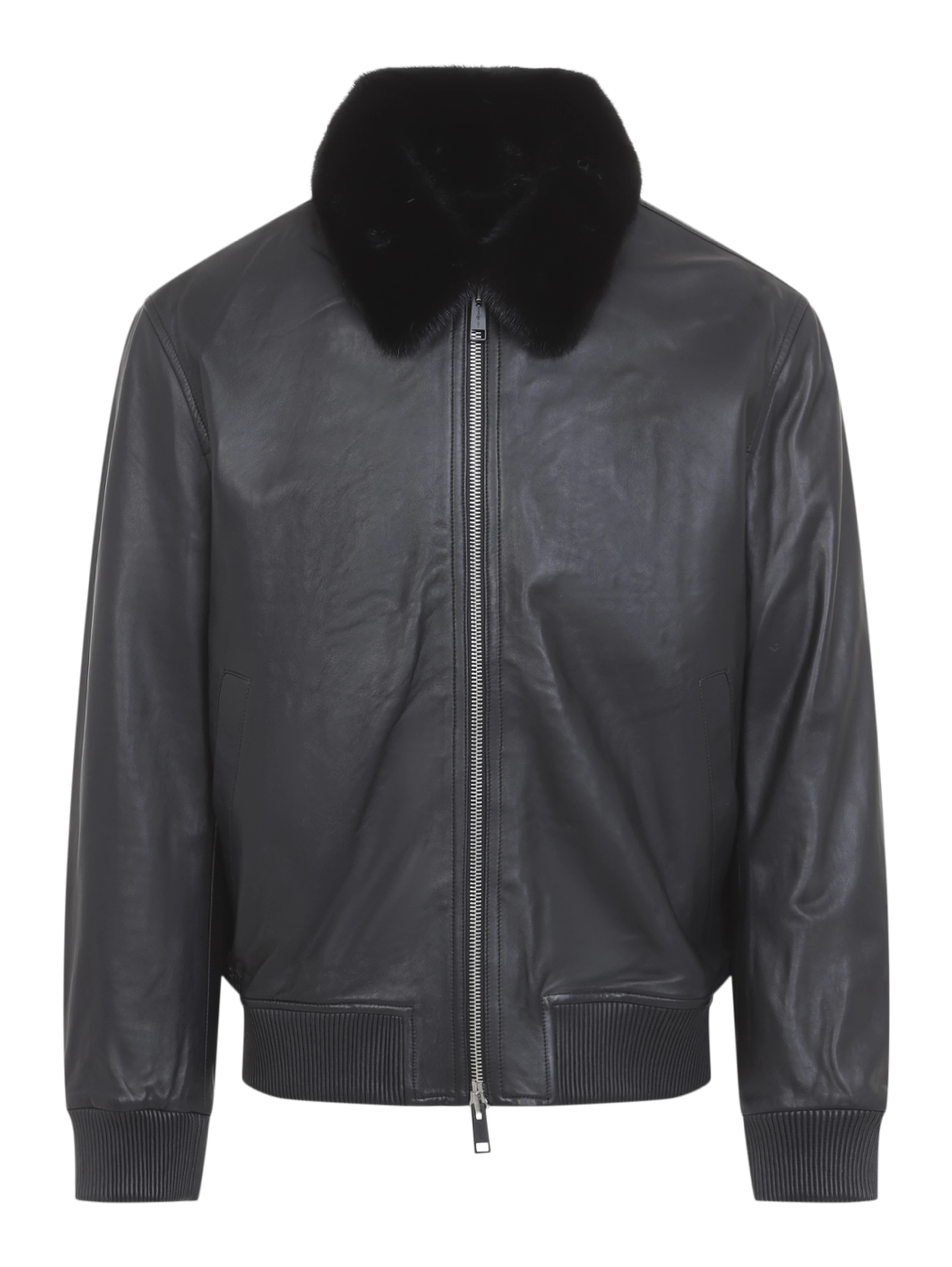 Yves Salomon Leather Jacket