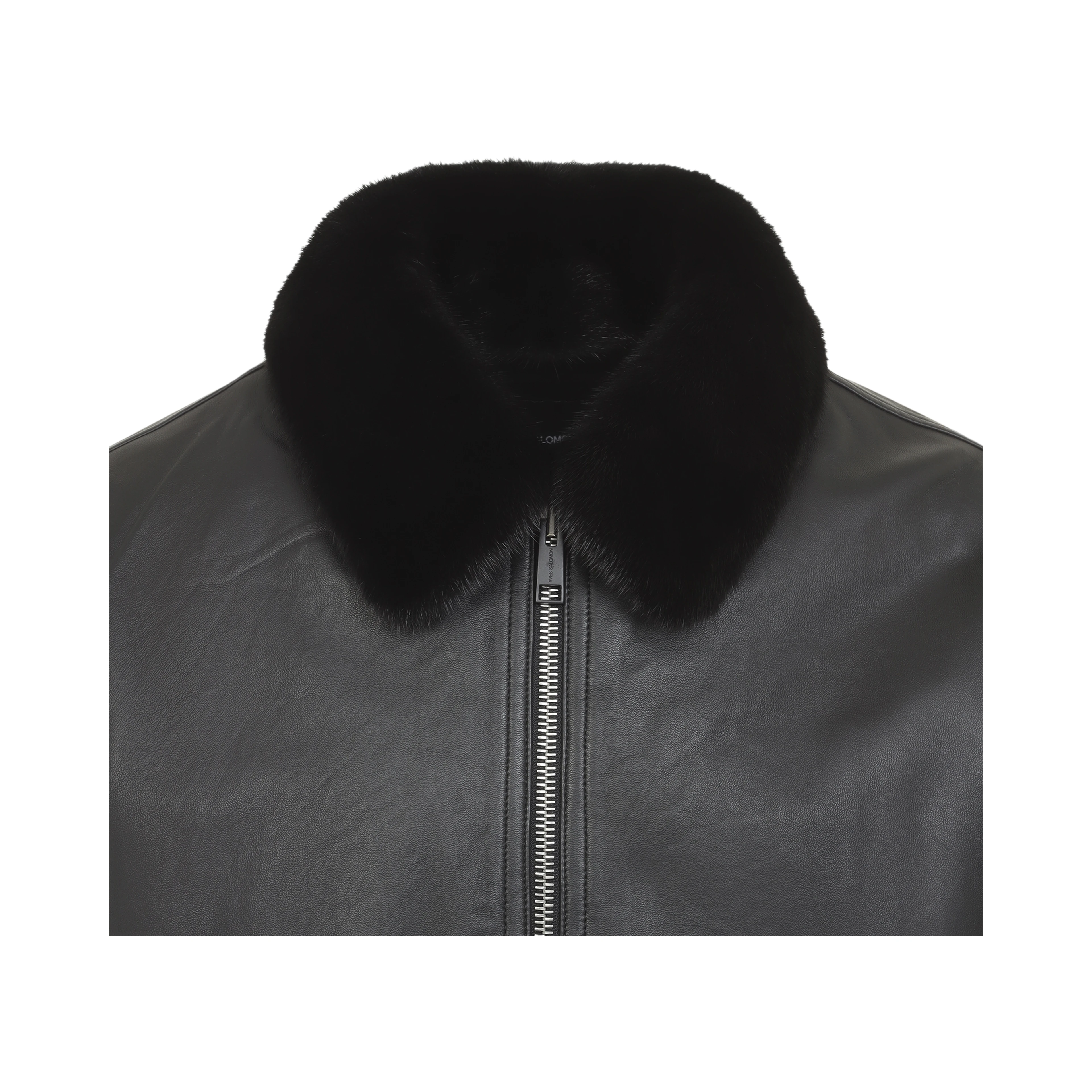 Yves Salomon Leather Jacket