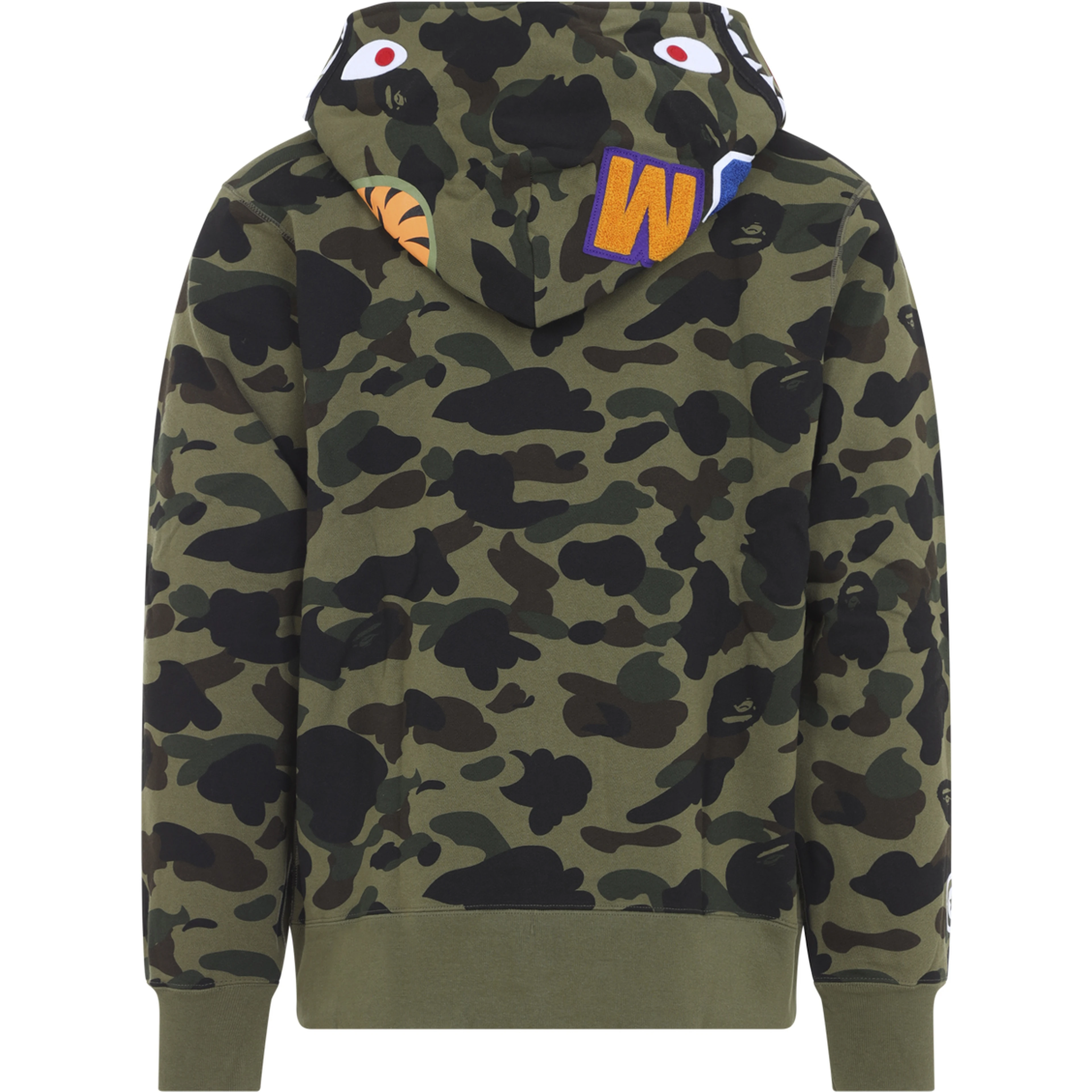 1ST CAMO SHARK FULL ZIP HOODIE