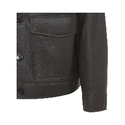 Yves Salomon Leather Jacket