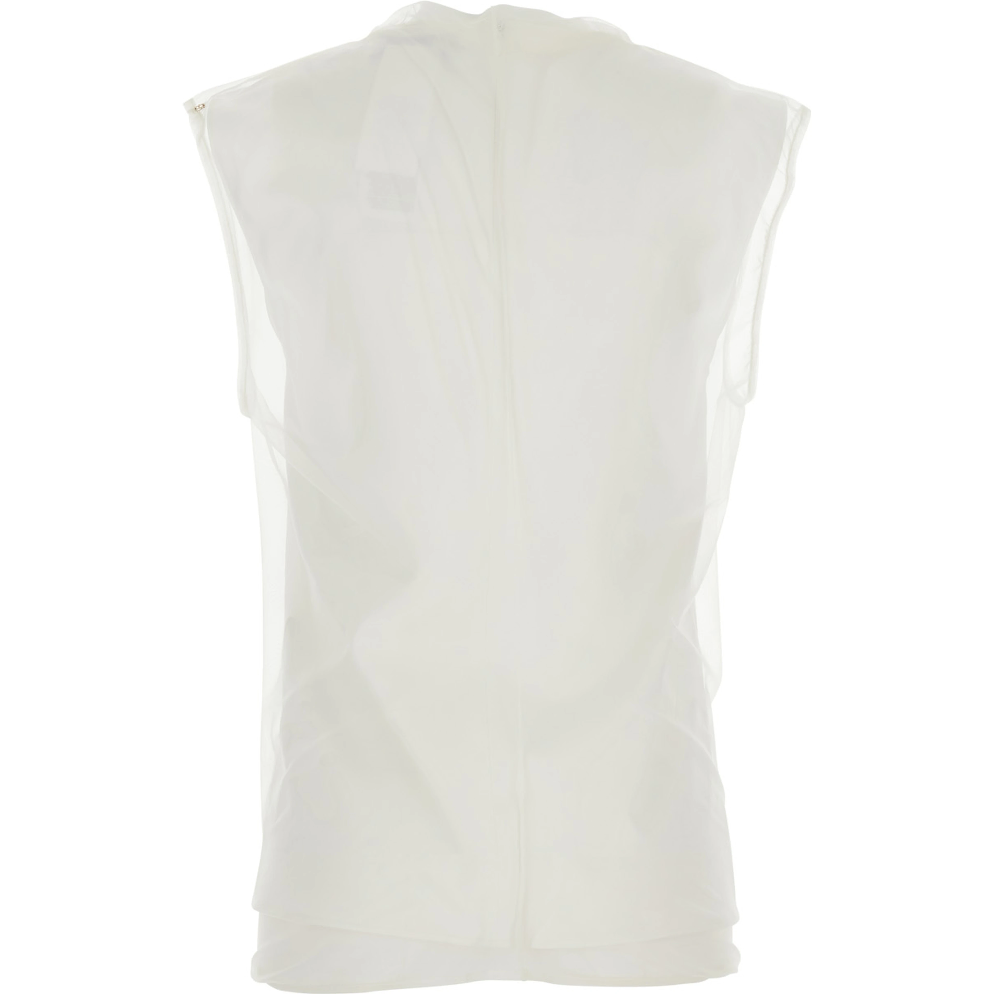 SPSGENERO White Shirt with Long Sleeves and Pointed Collar in Polyamide for Women
