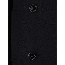 SHORT COCOON COAT DOUBLE COMPACT WOOL