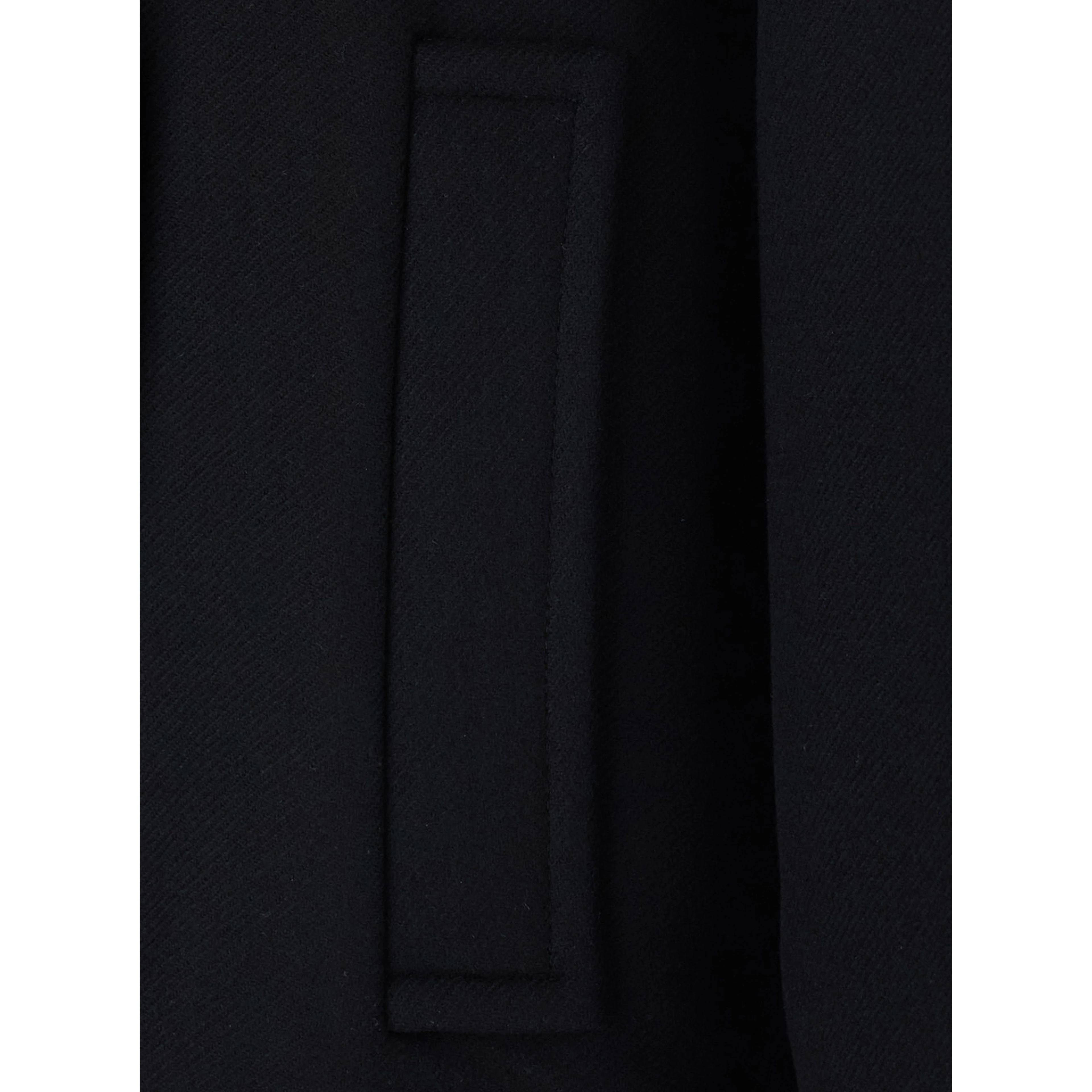 SHORT COCOON COAT DOUBLE COMPACT WOOL
