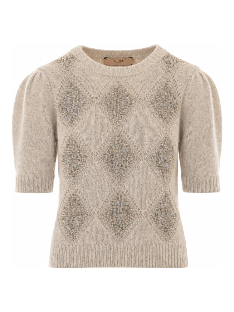Twin-set Sweaters Beige