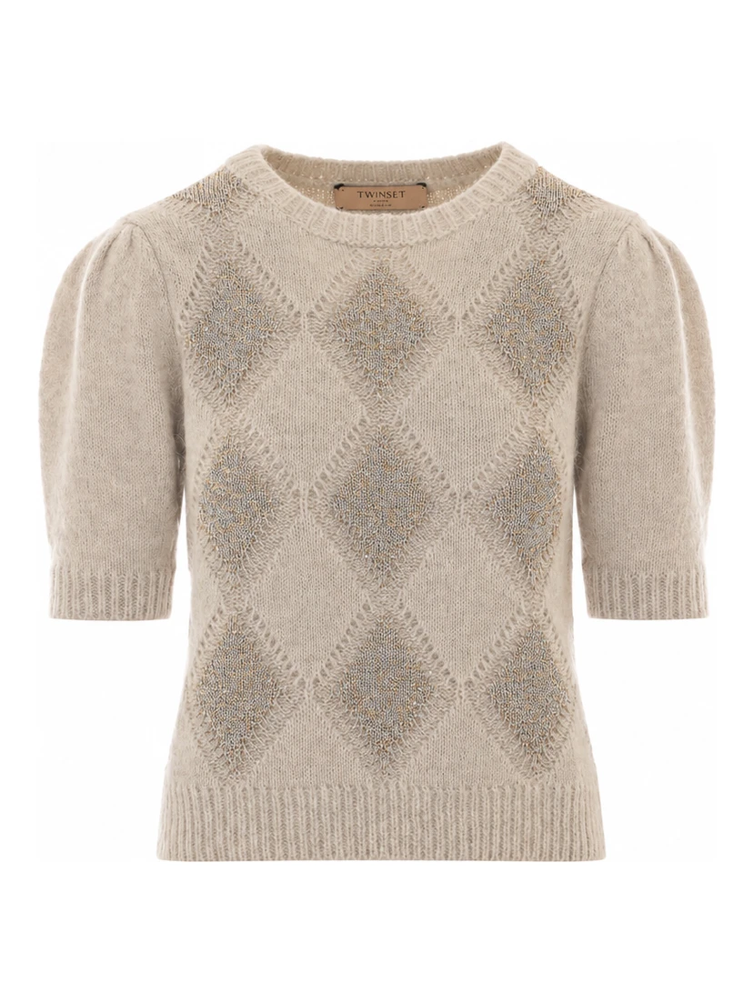 Twin-set Sweaters Beige