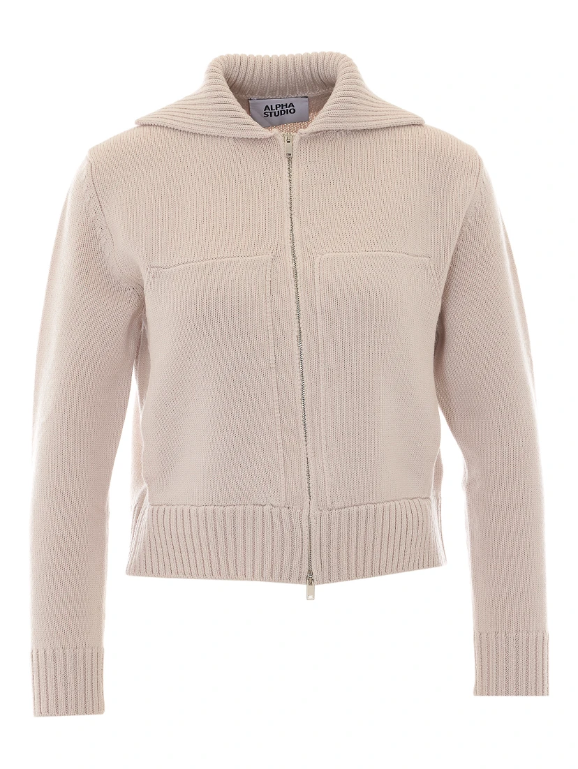 Alpha studio Sweaters Beige