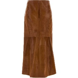 PENCIL SKIRT PONY HAIR CALFSKIN