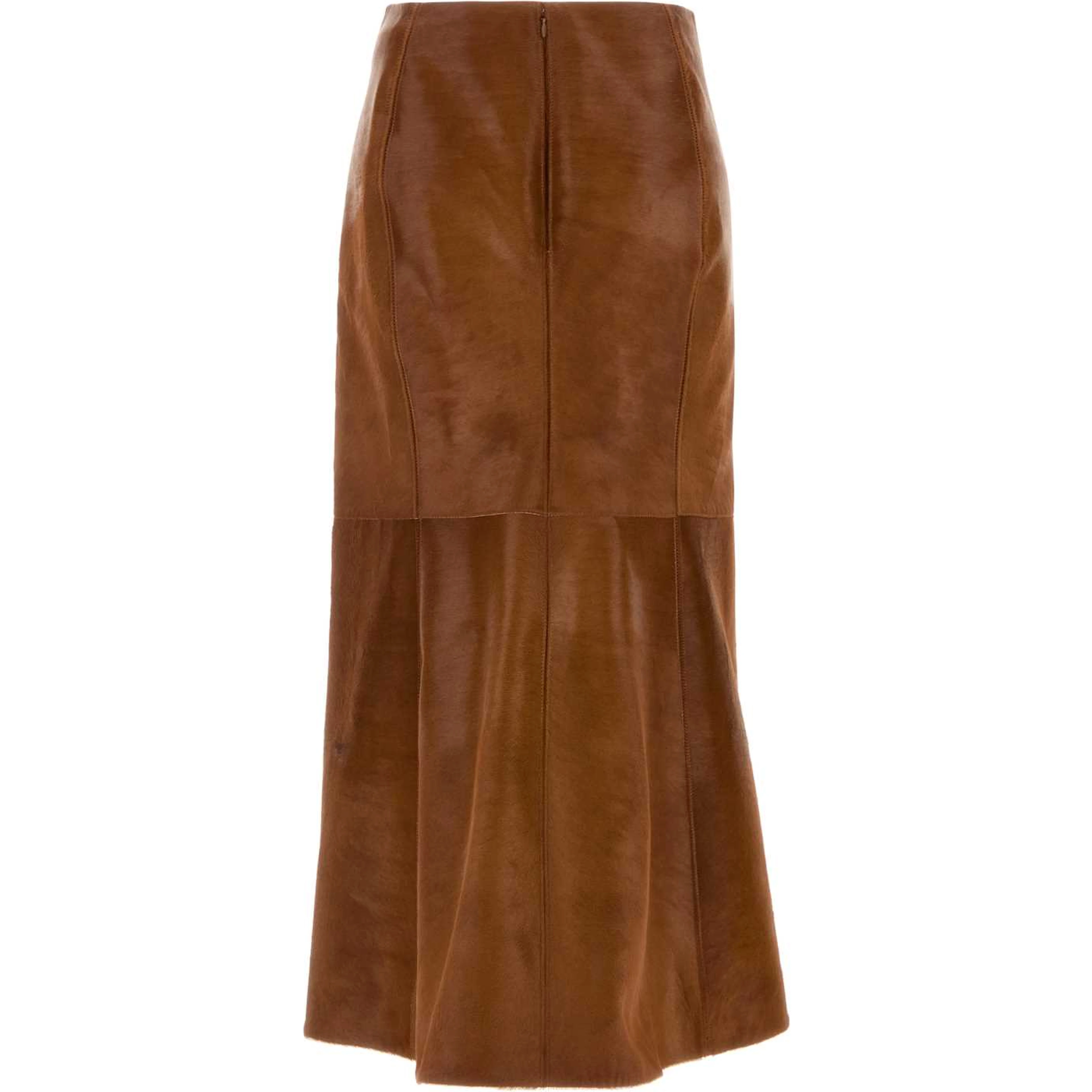 PENCIL SKIRT PONY HAIR CALFSKIN
