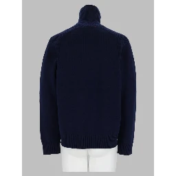 Maglia a Collo Alto In Lana