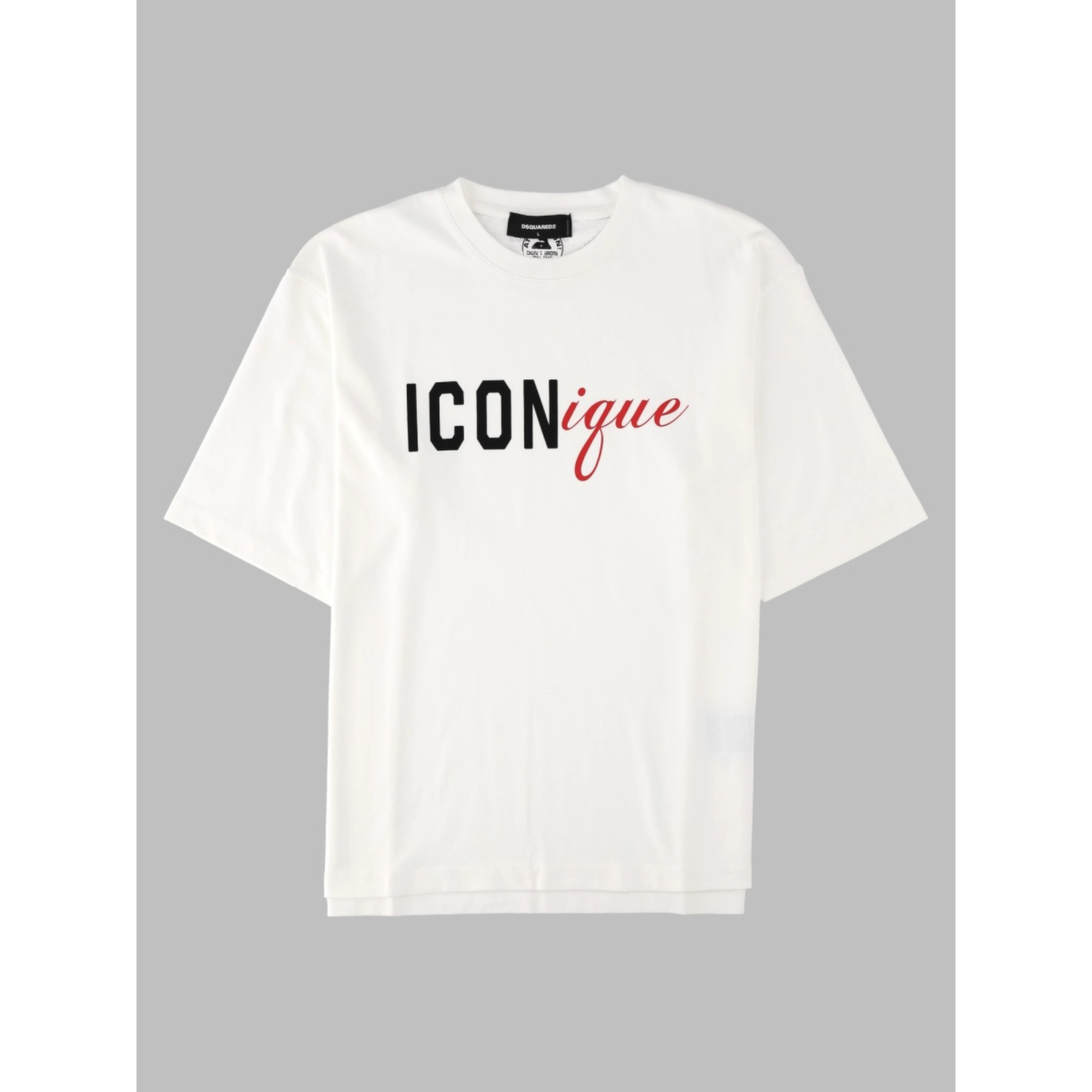 T-Shirt "Iconique" In Cotone