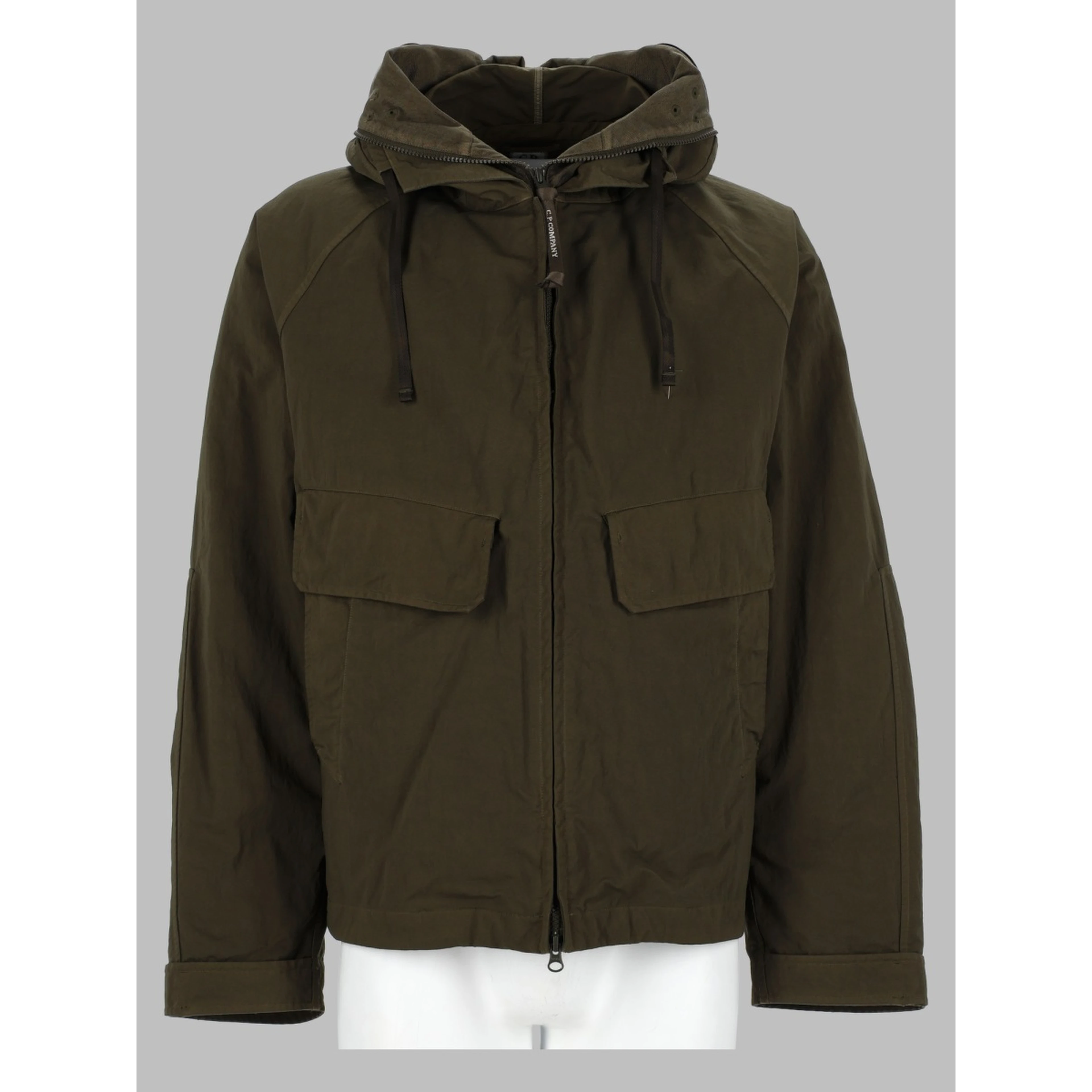 Parka In Twill Con Cappuccio