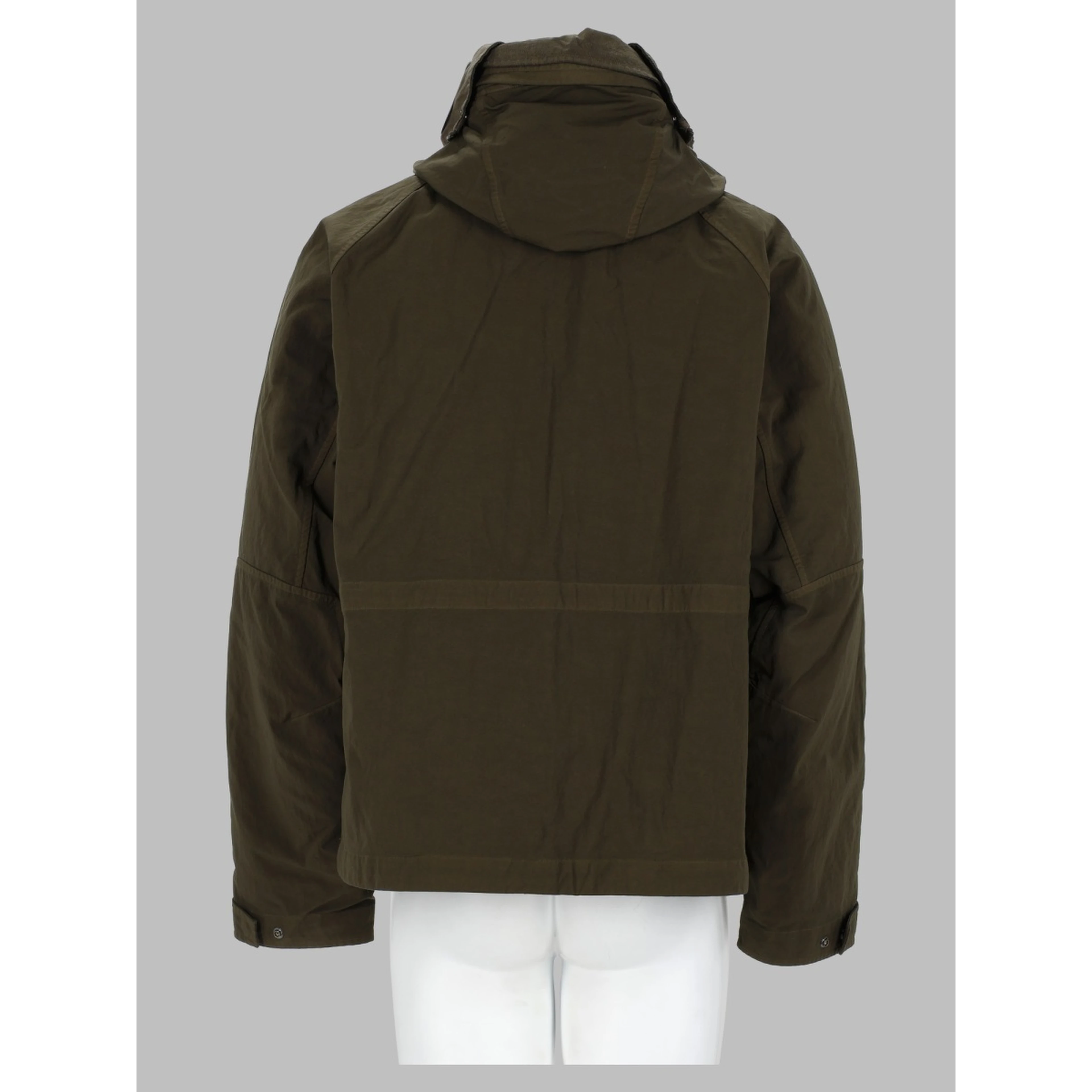 Parka In Twill Con Cappuccio
