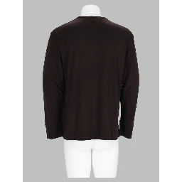 T-Shirt "Kuyto" in Jersey di Lana a Manica Lunga