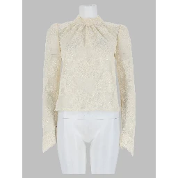 Top in Pizzo con Paillettes