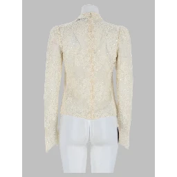Top in Pizzo con Paillettes