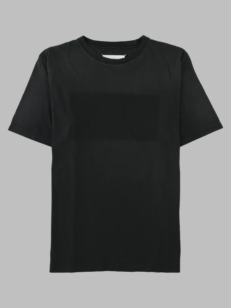 T-Shirt In Jersey Di Cotone Con Inserti Tonali
