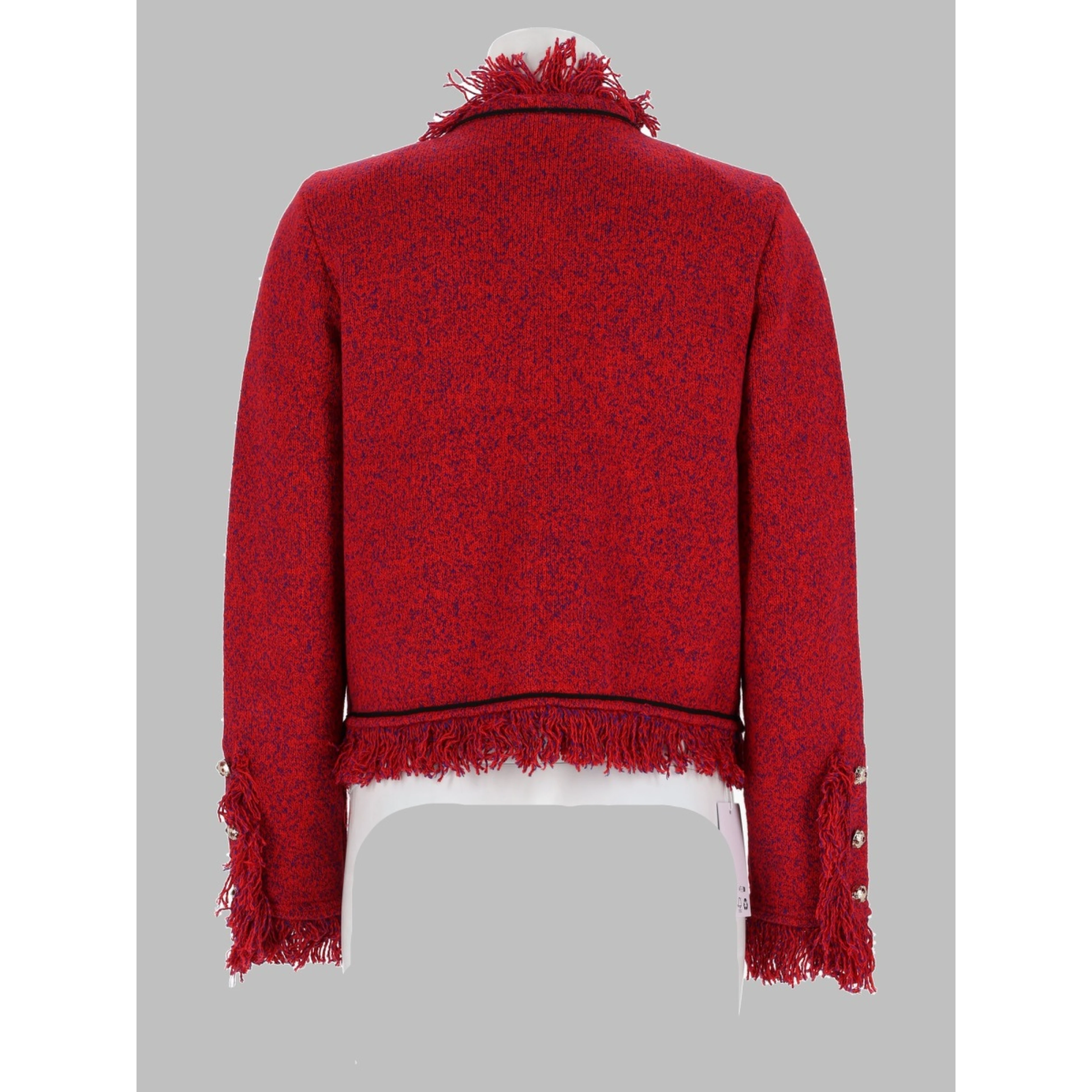 Giacca in Maglia Sfrangiata