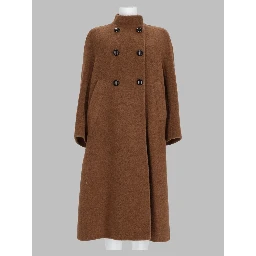 Cappotto Cocoon In Baby Lama