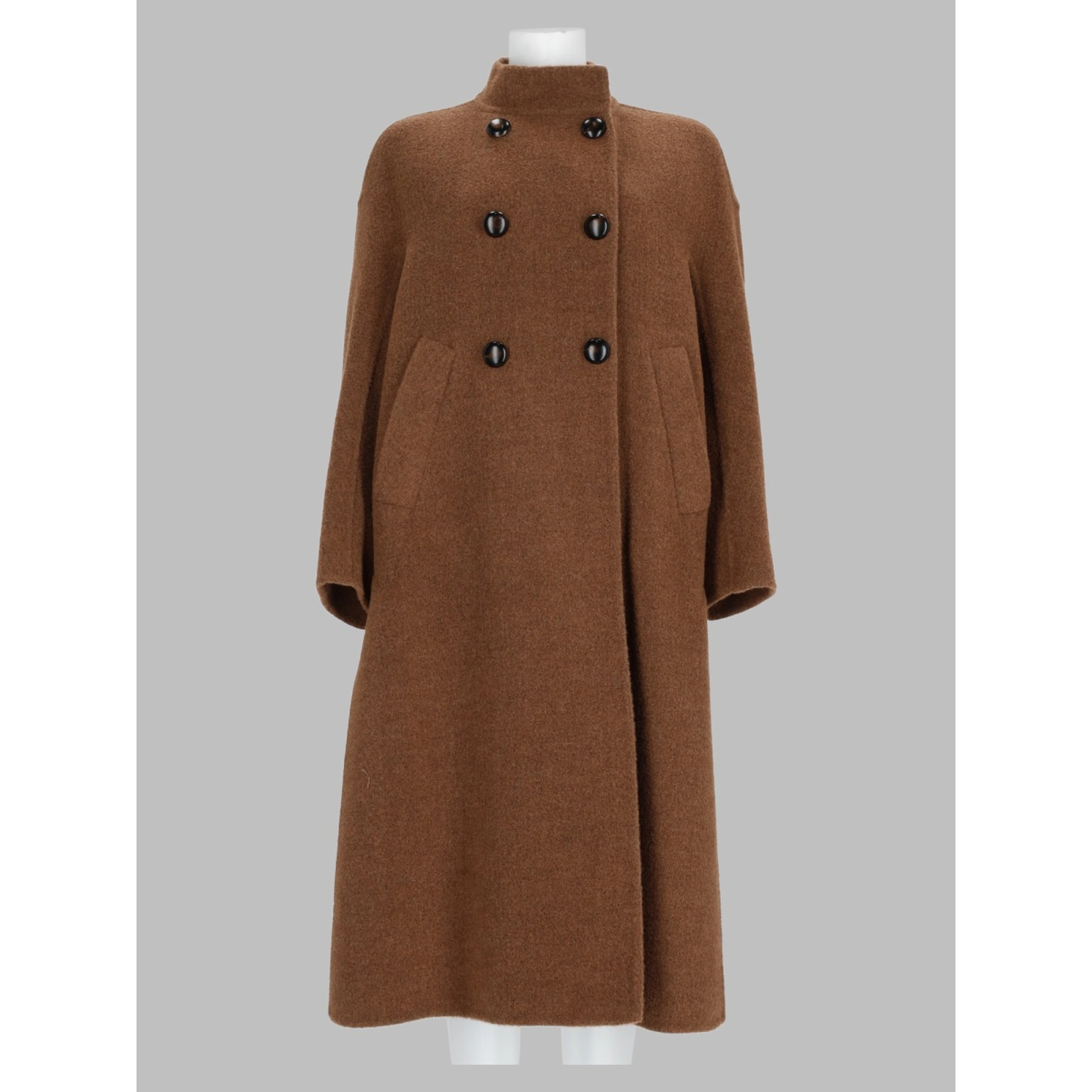 Cappotto Cocoon In Baby Lama