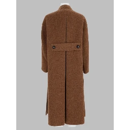 Cappotto Cocoon In Baby Lama