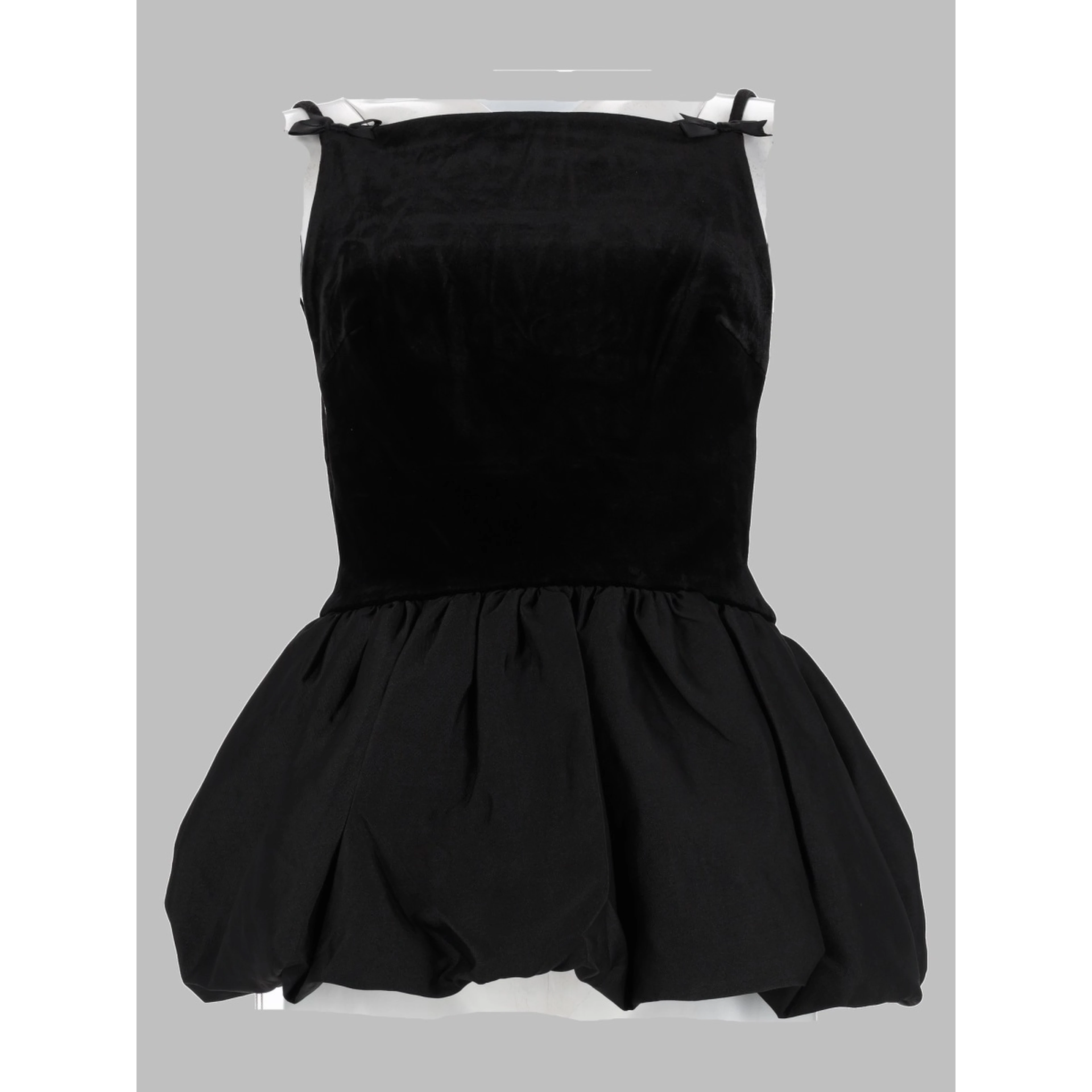 Top Peplum in Velluto