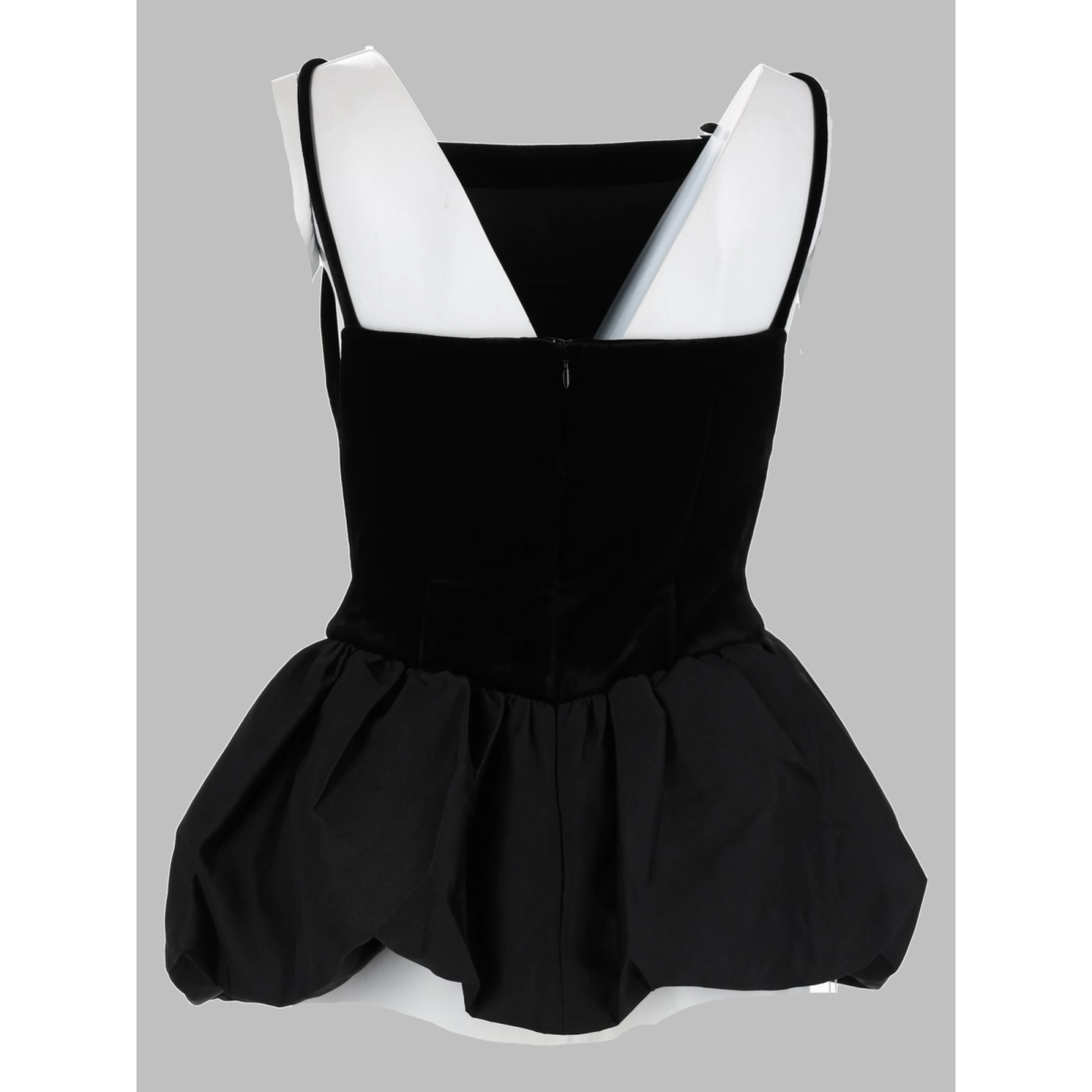 Top Peplum in Velluto