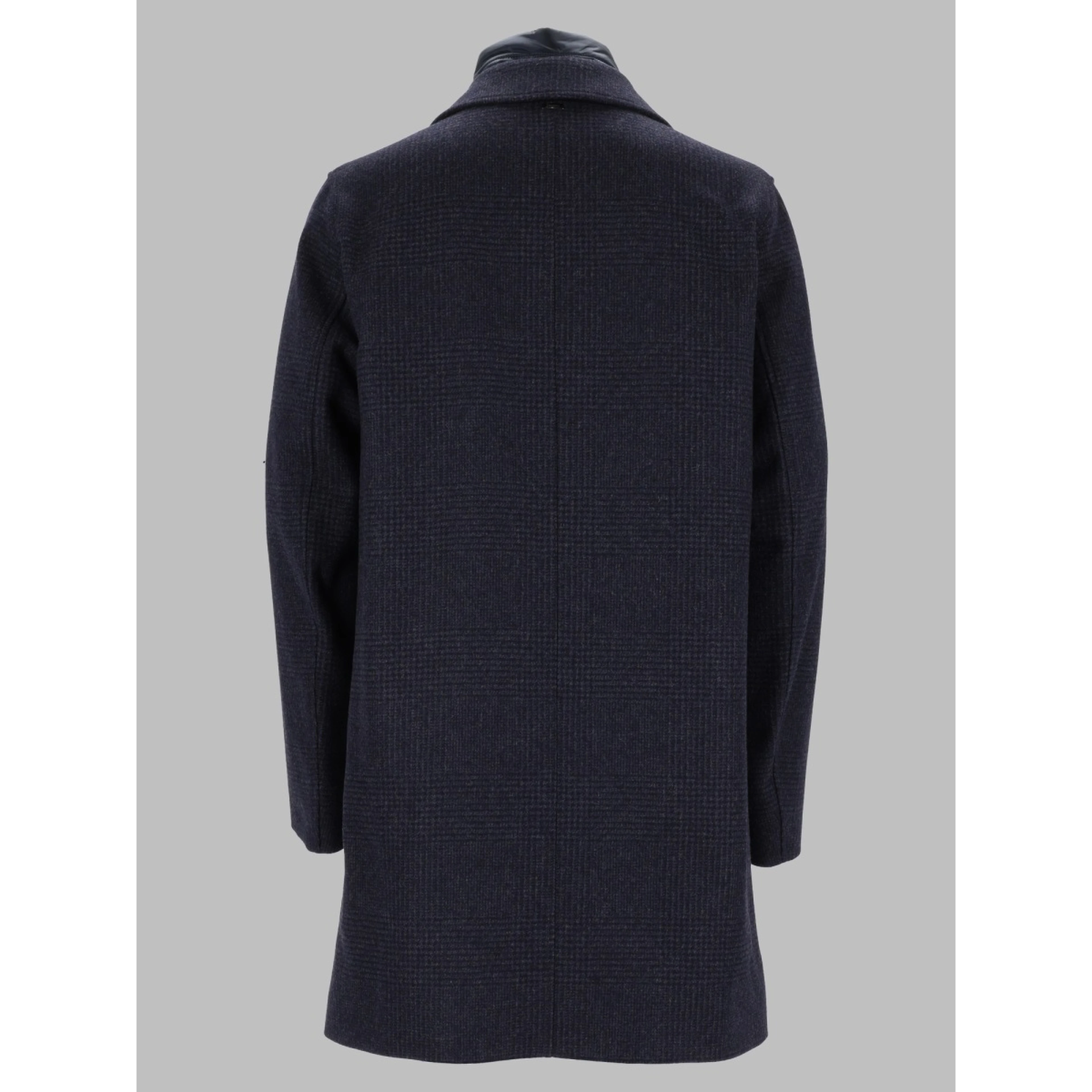 Cappotto In Lana Con Pettorina