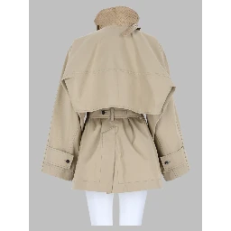 Trench Corto in Cotone