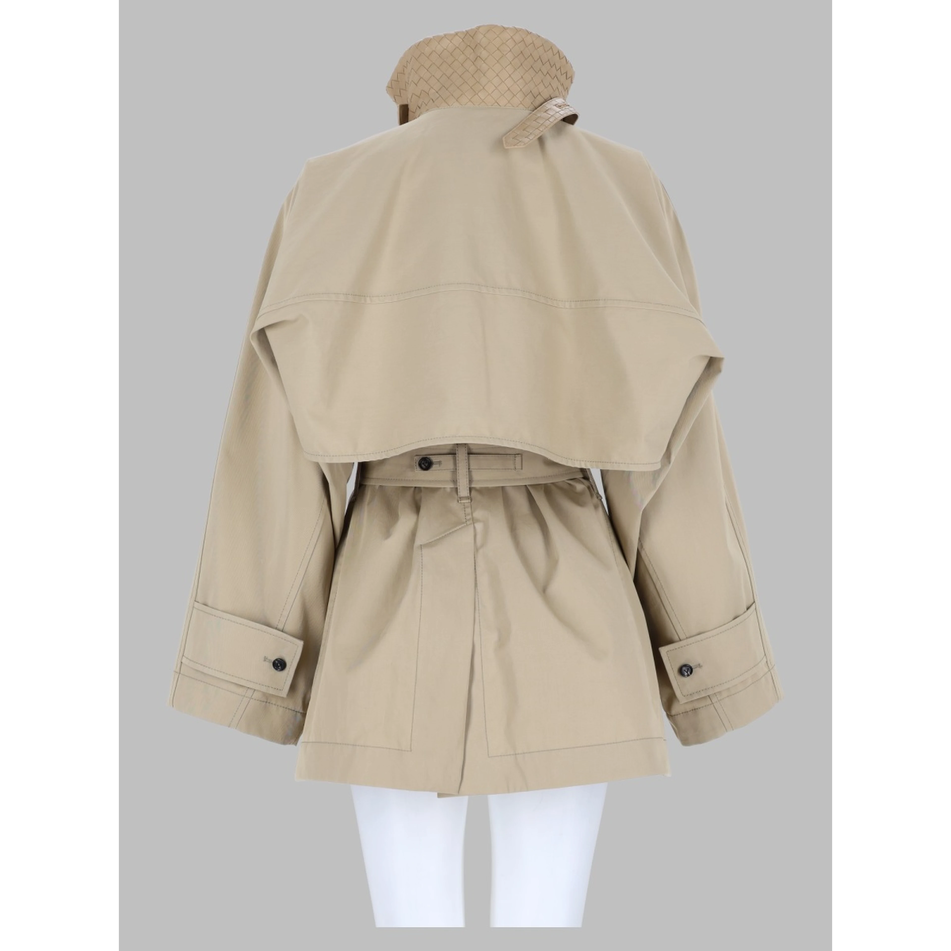 Trench Corto in Cotone