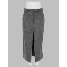 Gonna a Tubino Sartoriale in Lana e Cashmere