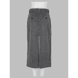 Gonna a Tubino Sartoriale in Lana e Cashmere
