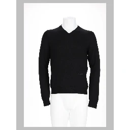 Maglia In Lana Con Scollo a V