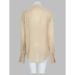 Camicia In Georgette Di Seta