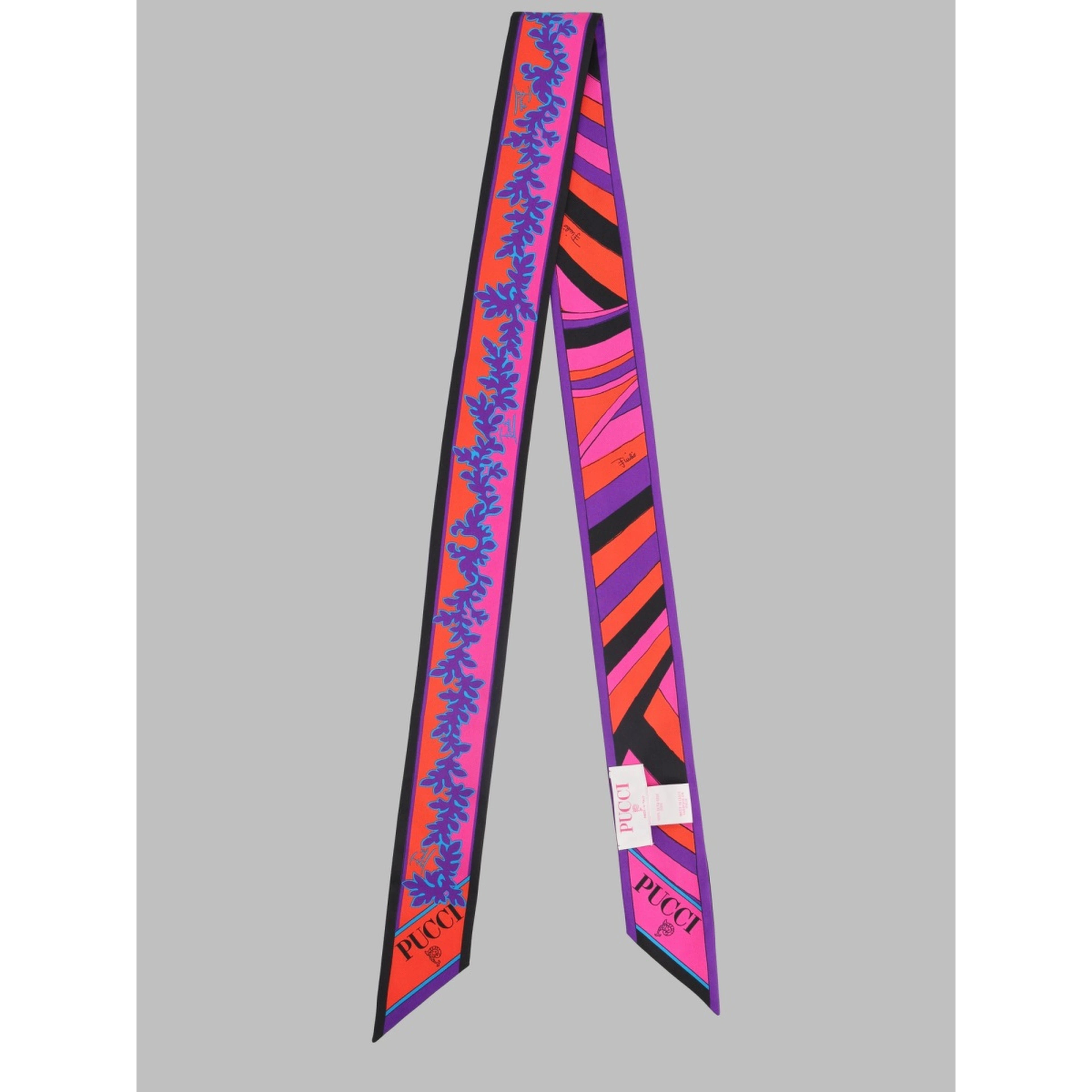Foulard Bandeau con Mix di Stampe