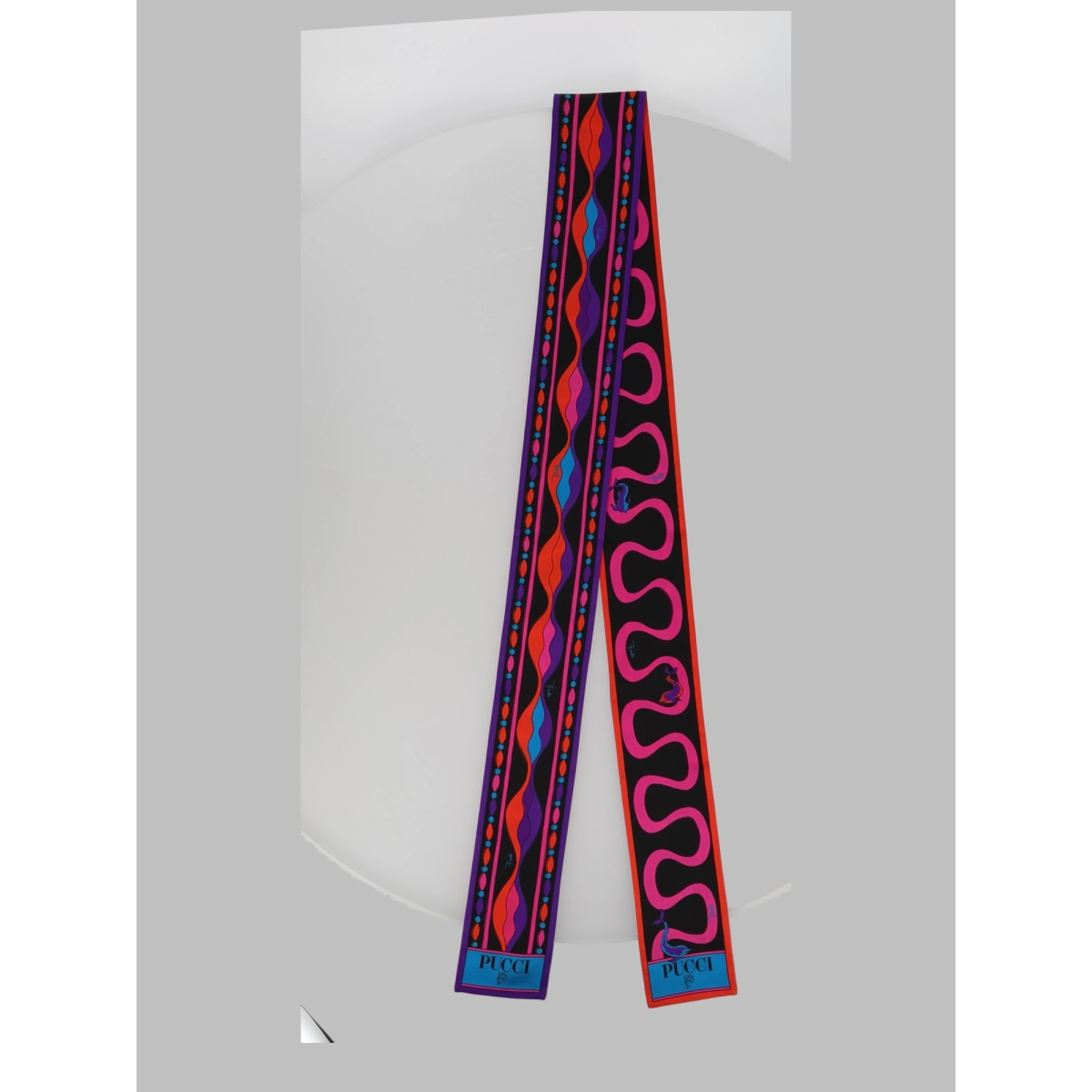 Foulard Bandeau con Mix di Stampe