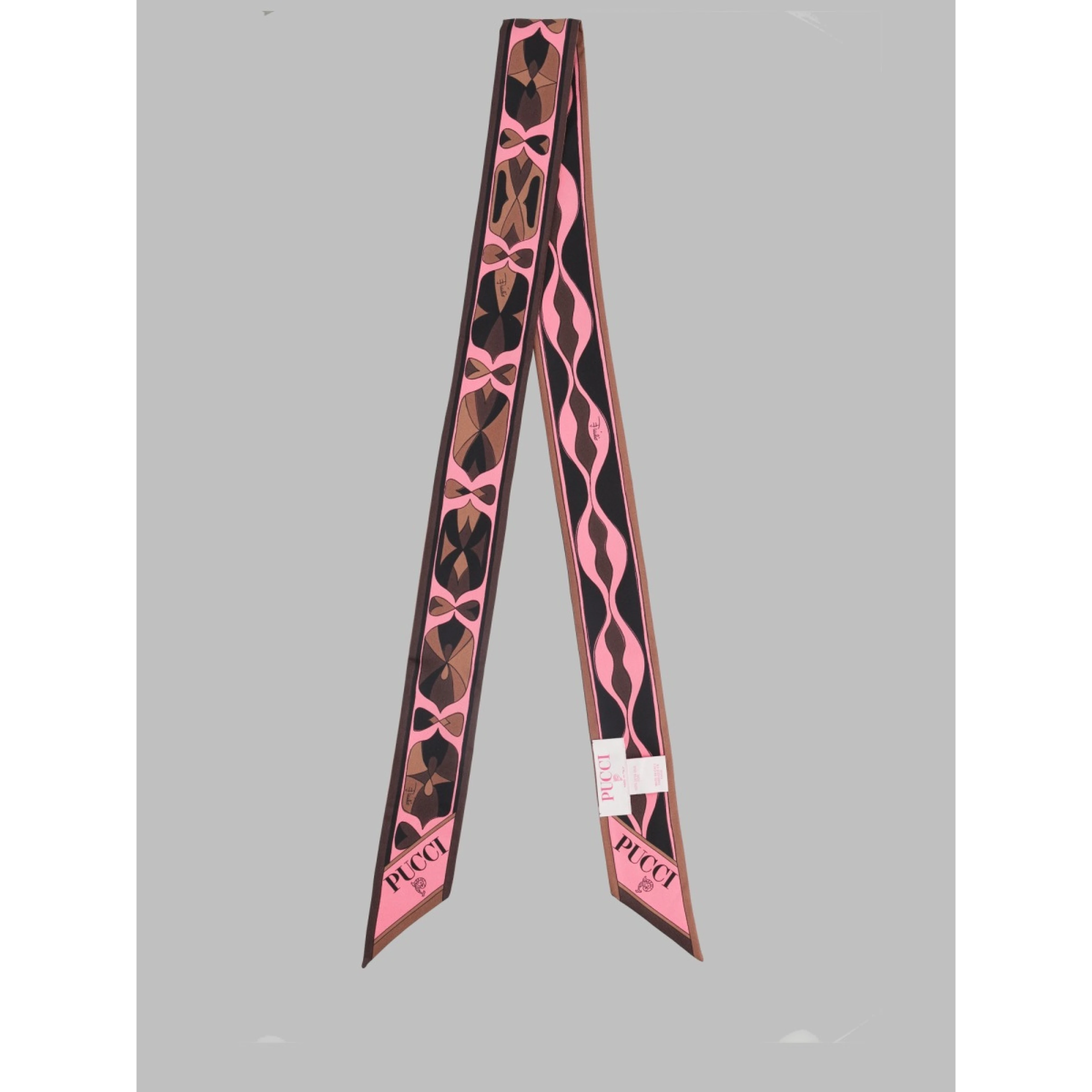 Foulard Bandeau con Mix di Stampe