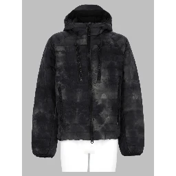 Giacca Imbottita "Tie-Dye" con Cappuccio