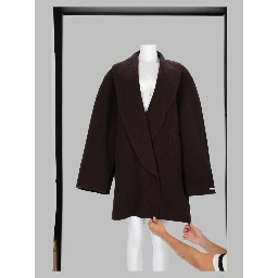 Cappotto Doppiopetto In Lana e Cashmere