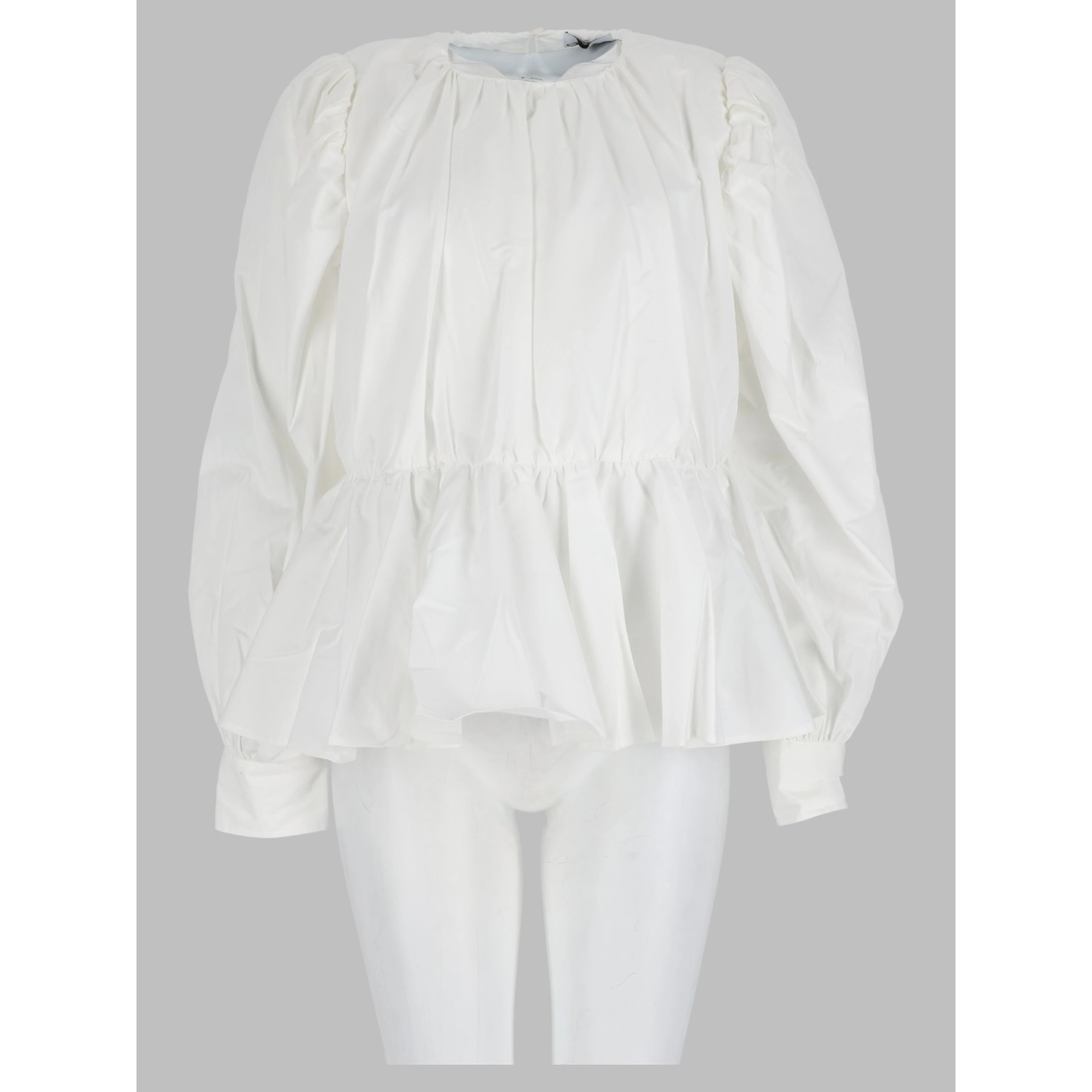 Blusa In Popeline Di Cotone