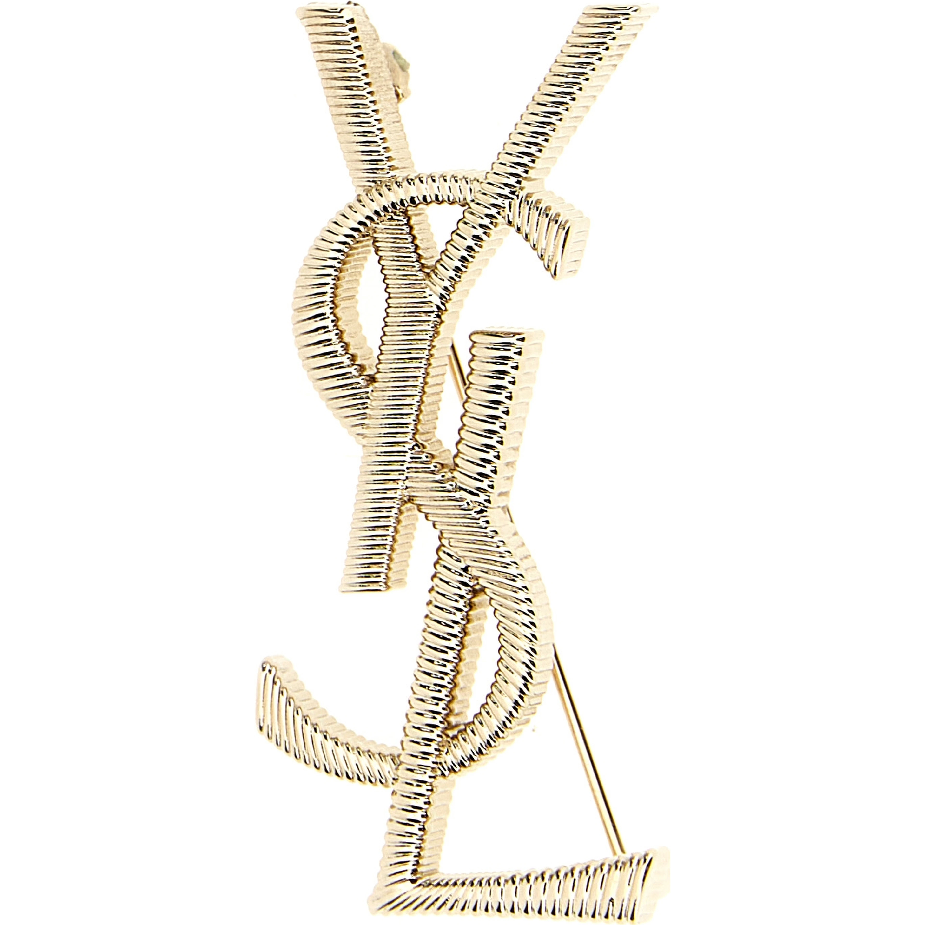 Gold Brass Broch