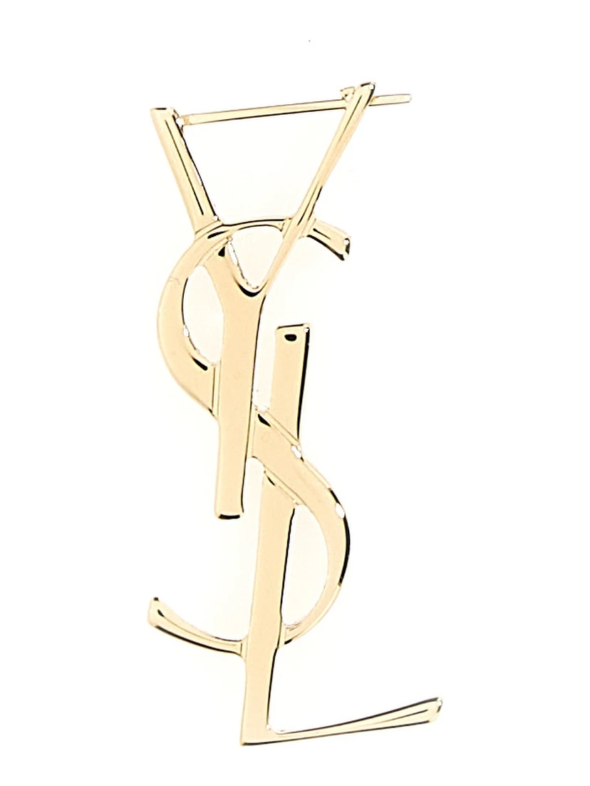 Gold Brass Earrings