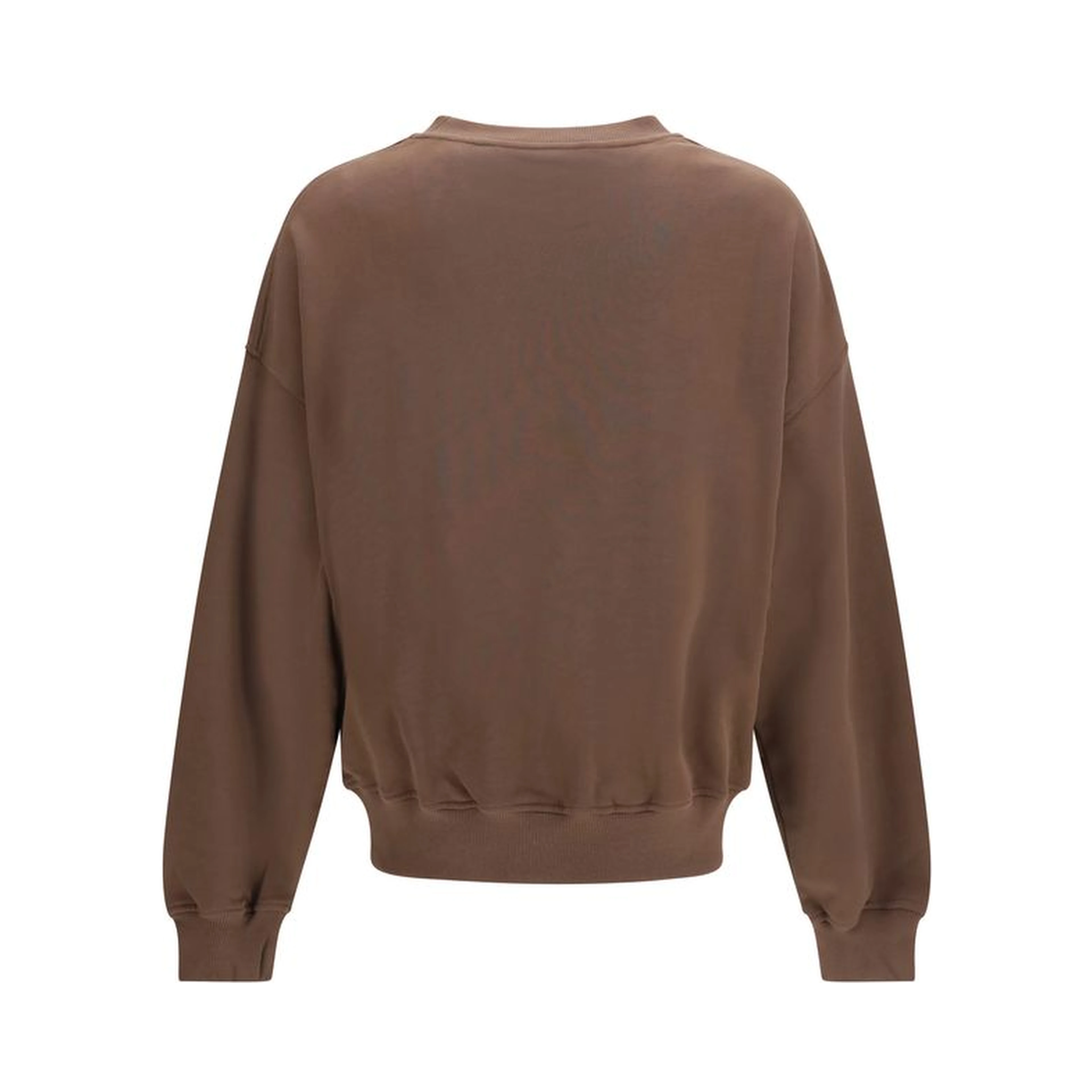 Brown Cotton Sweatshirt