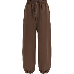 Brown Cotton Sweatshirt