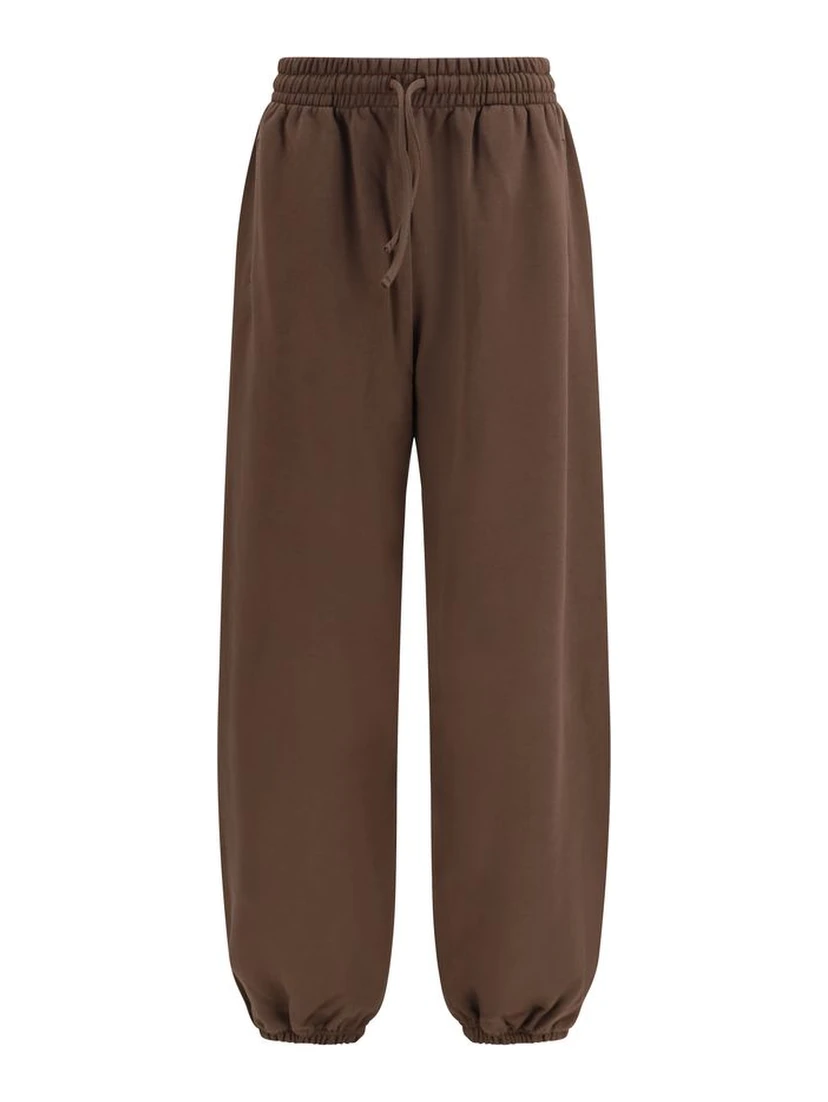 Brown Cotton Sweatshirt