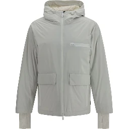 Gray Goose Down Shell Jacket