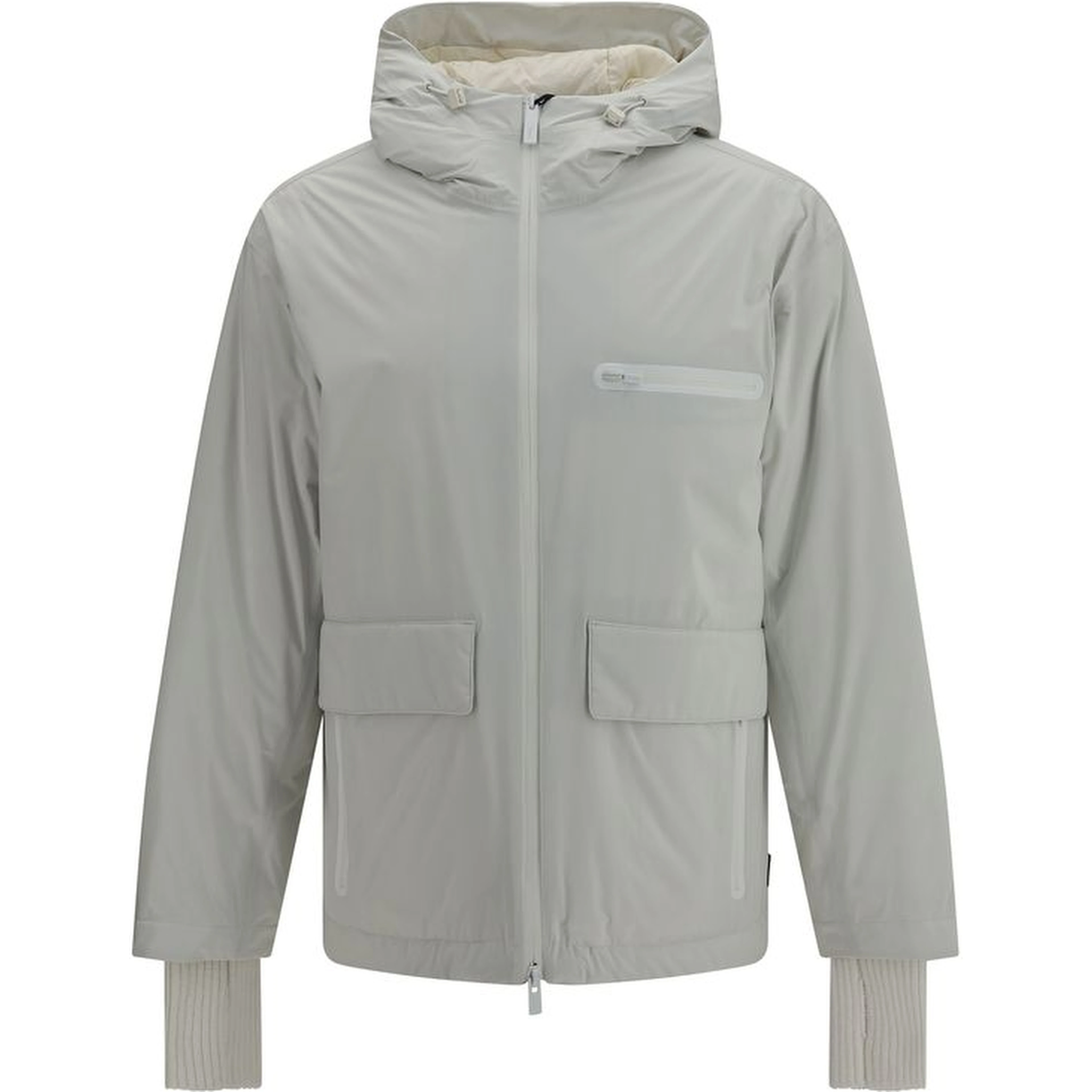 Gray Goose Down Shell Jacket