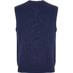 Blue Wool Men's Sweater
